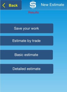 Concrete foundation estimator